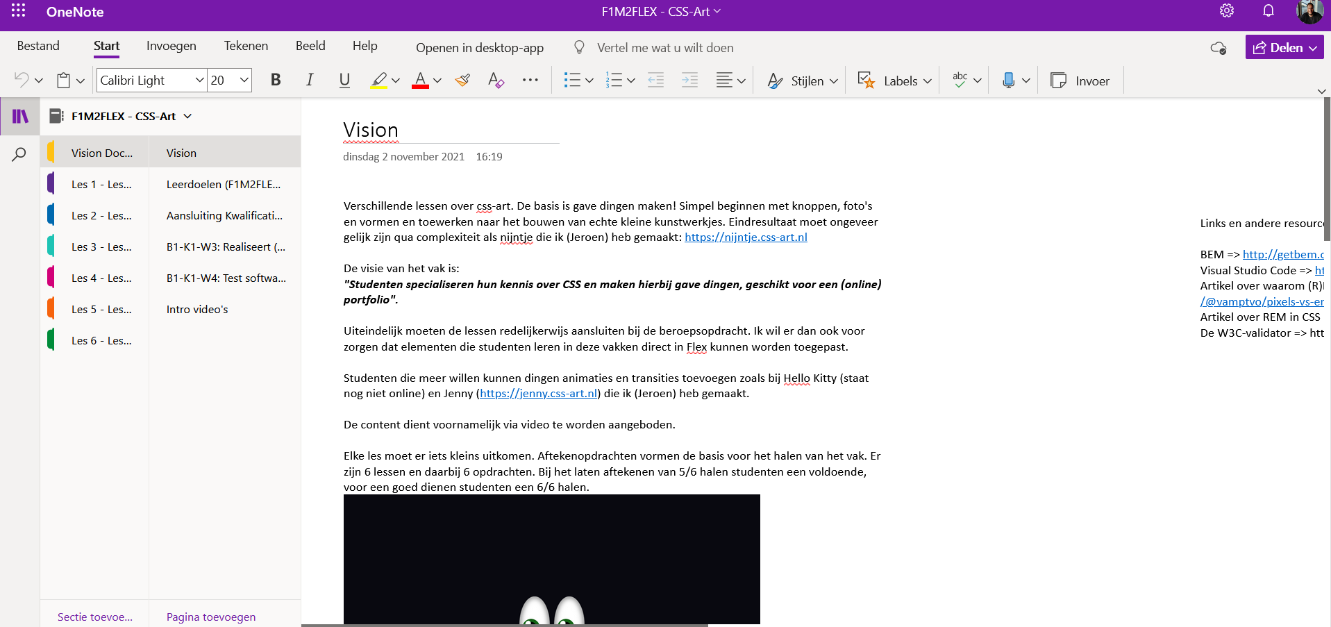 Mijn visiedocument voor het vak F1M2FLEX. Gevuld met ideeën, screenshots, overleggen, mijn visie en meer!